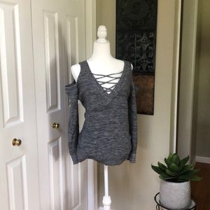 Express V-Neck Sweater